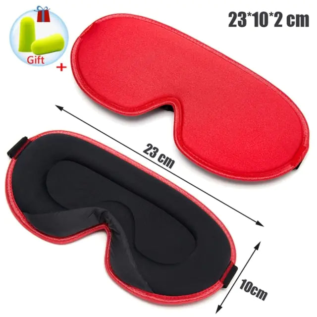 Memory Foam Silk Sleep Mask & Eye Masks