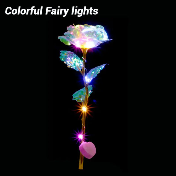 Romantic Artificial Led Fairy Rose