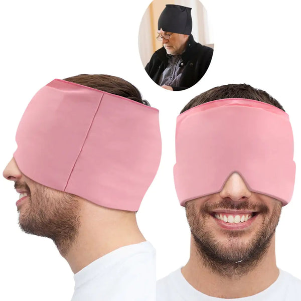 Head Massager & Antistress Eye Mask