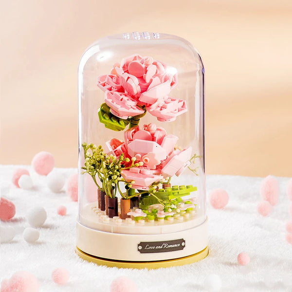 Romantic Flowers Music Box